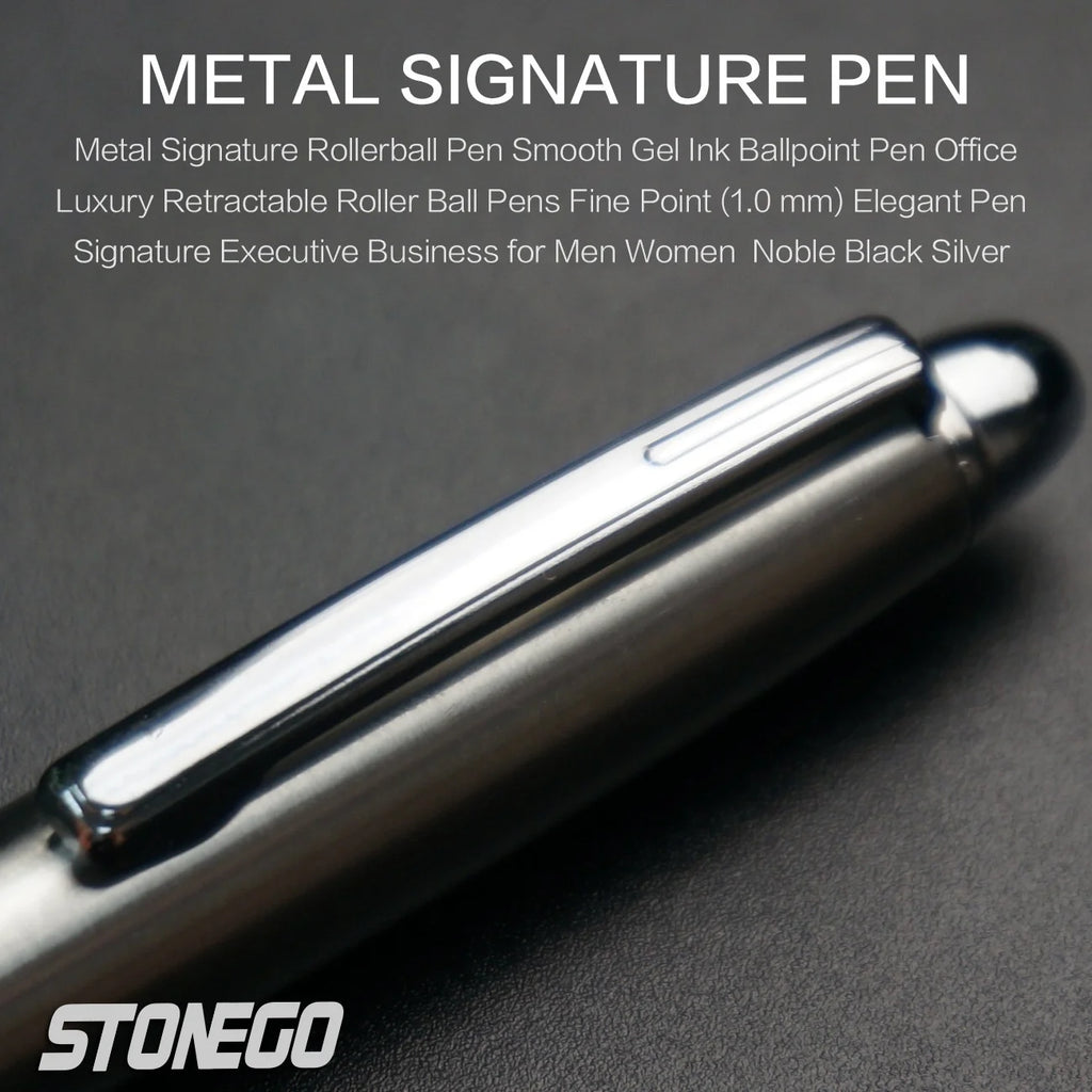 Elegant Signature Ballpoint Pen – Smooth Writing Gift Pen for Men & Women