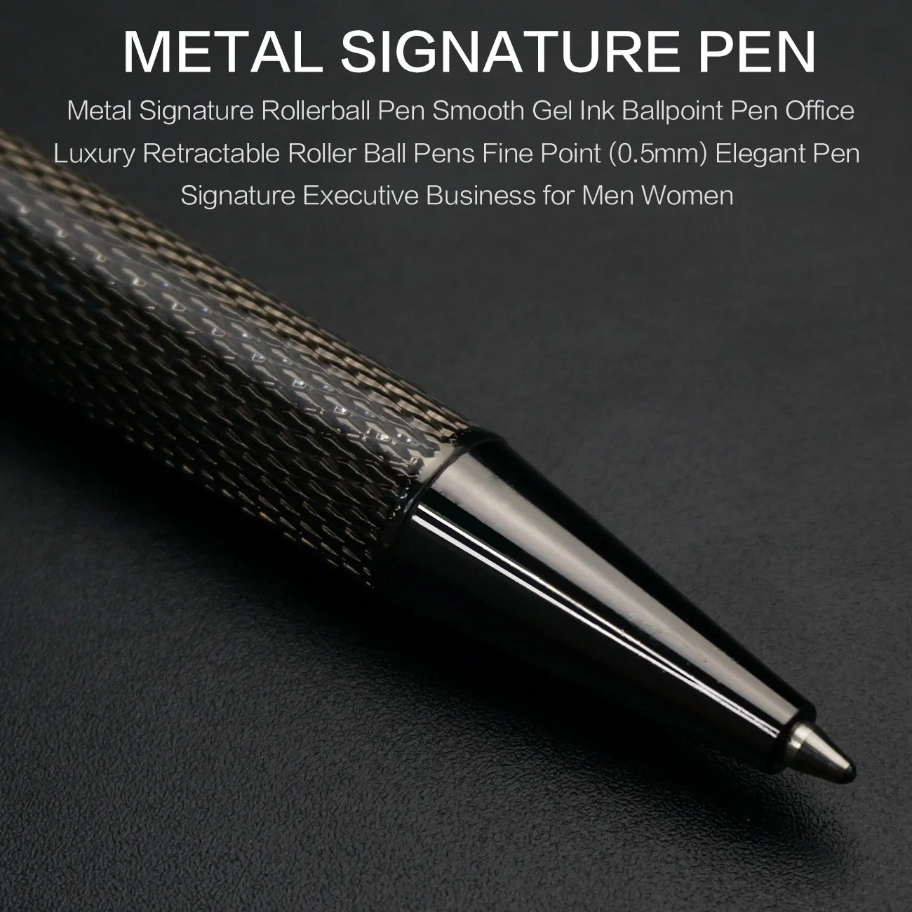 Elegant Signature Ballpoint Pen – Smooth Writing Gift Pen for Men & Women