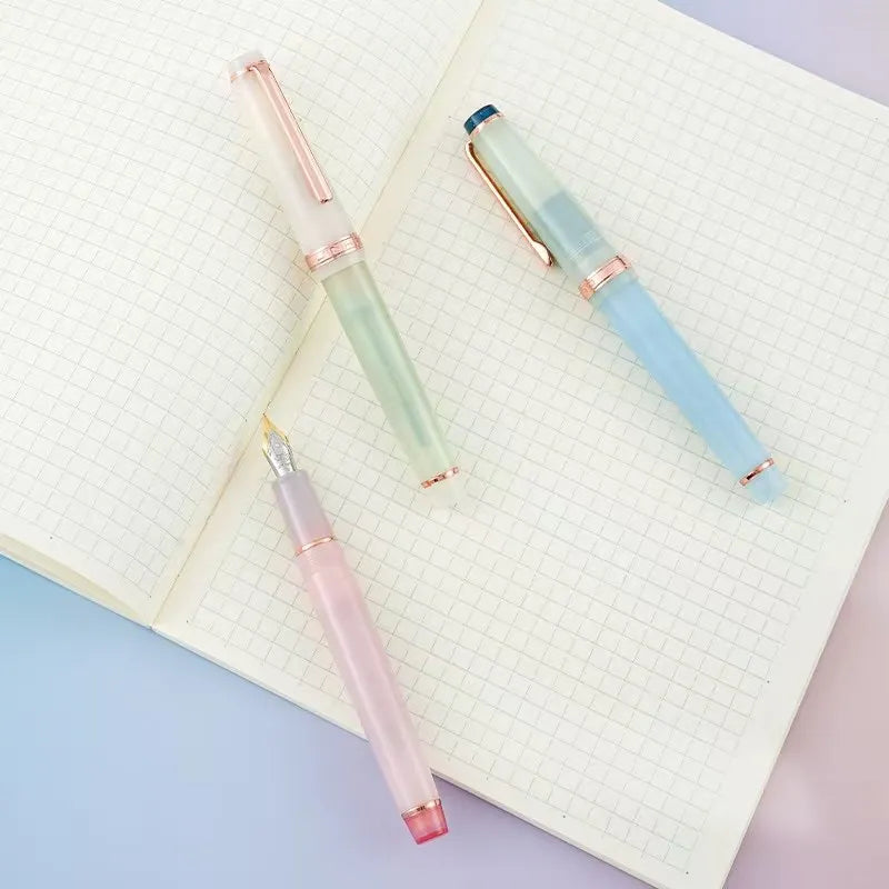 JINHAO 82 Fountain Pen – 2026 Macaron Colors Rose Gold Clip