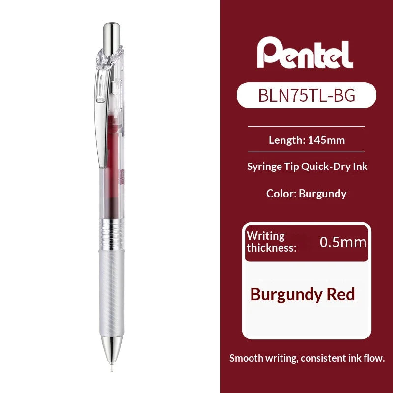 Pentel EnerGel Retractable Gel Pens – Assorted Colors, Quick-Dry Ink