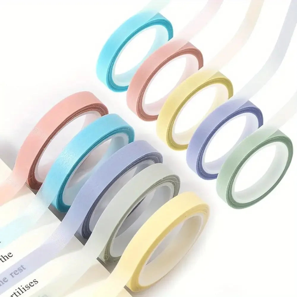 Fluorescent Index Tab Stickers – 5 Colors Transparent Sticky Notes
