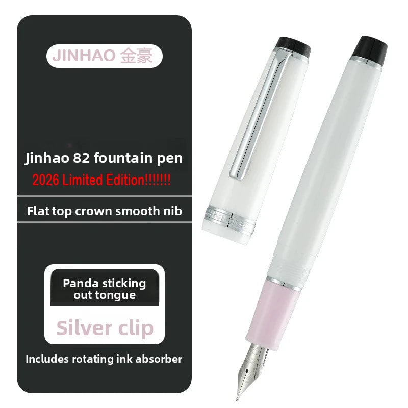 JINHAO 82 Fountain Pen – 2026 Macaron Colors Rose Gold Clip