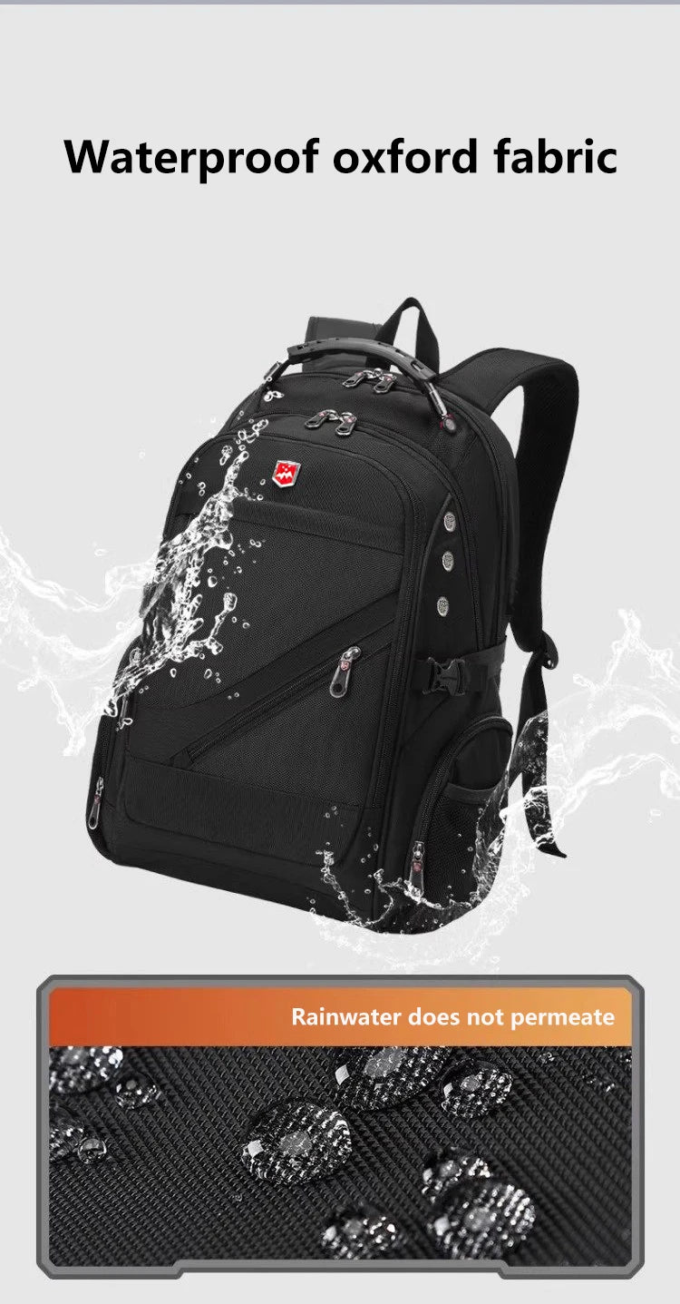 Waterproof Laptop Backpack – 17/20 Inch Travel & School Bag for Men & Women