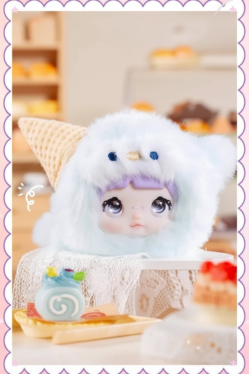 NOMMI Nuomi Er Baby Sweetheart Bunny Blind Box – Cute Vinyl Doll Toy (V8/V9 Series)
