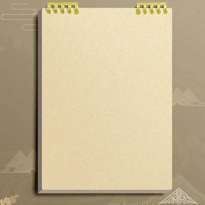 A5 Spiral Loose-Leaf Notebook – 60 Sheets Thick Lined Pages