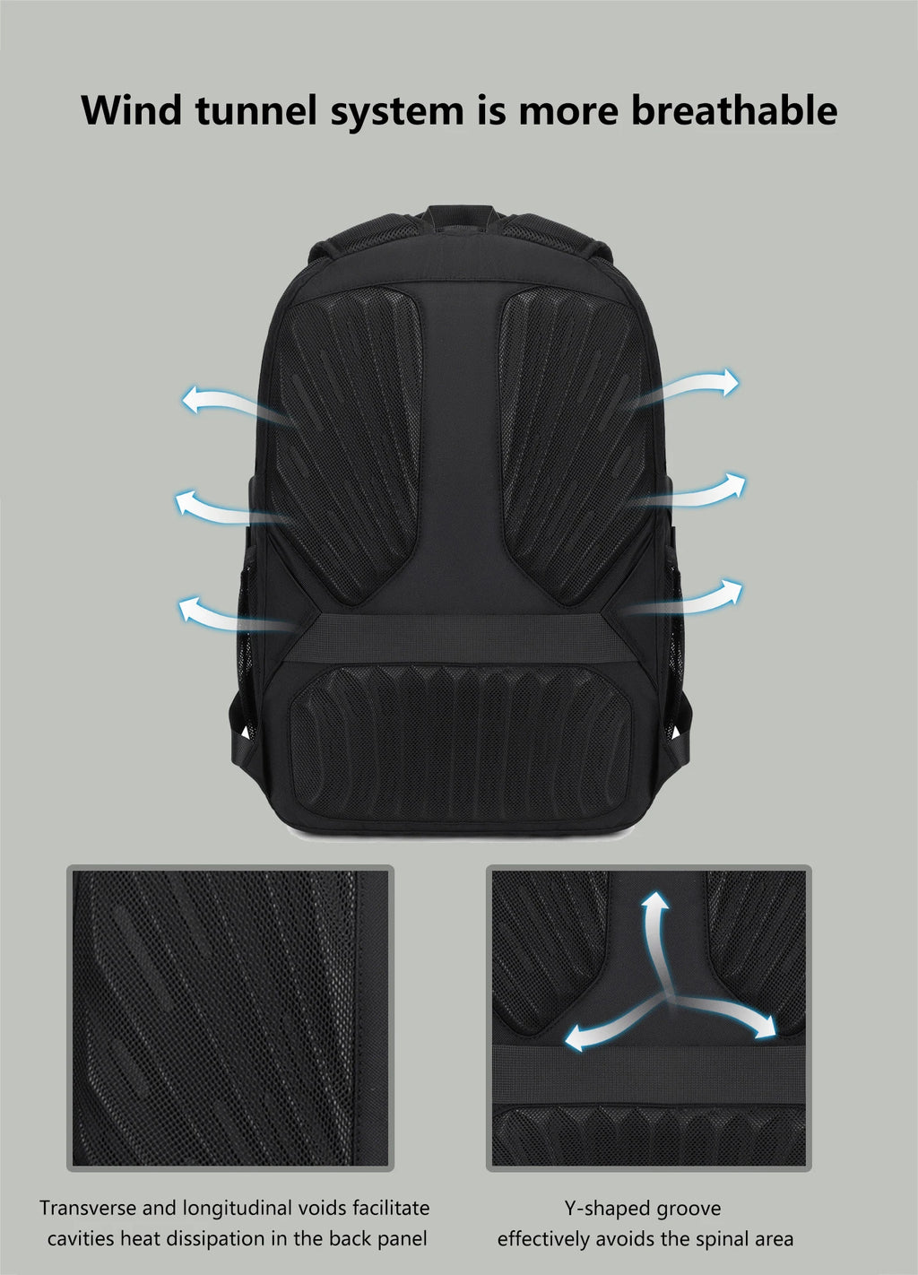 Waterproof Laptop Backpack – 17/20 Inch Travel & School Bag for Men & Women