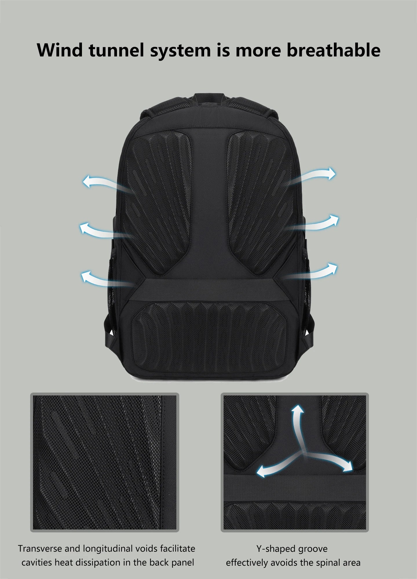Waterproof Laptop Backpack – 17/20 Inch Travel & School Bag for Men & Women