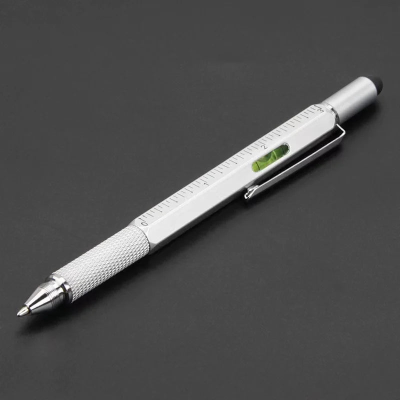 7-in-1 Multifunctional Pen – Stylus, Screwdriver, Ruler & More