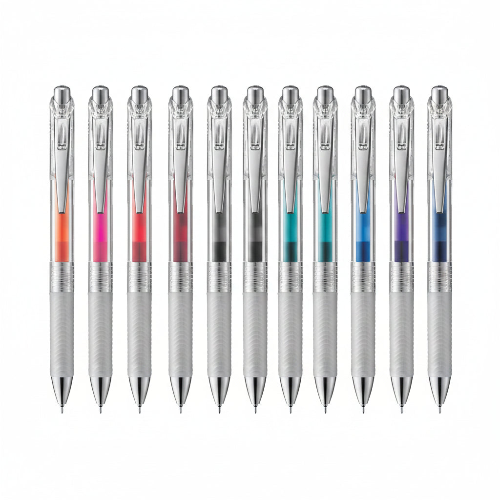 Pentel EnerGel Retractable Gel Pens – Assorted Colors, Quick-Dry Ink