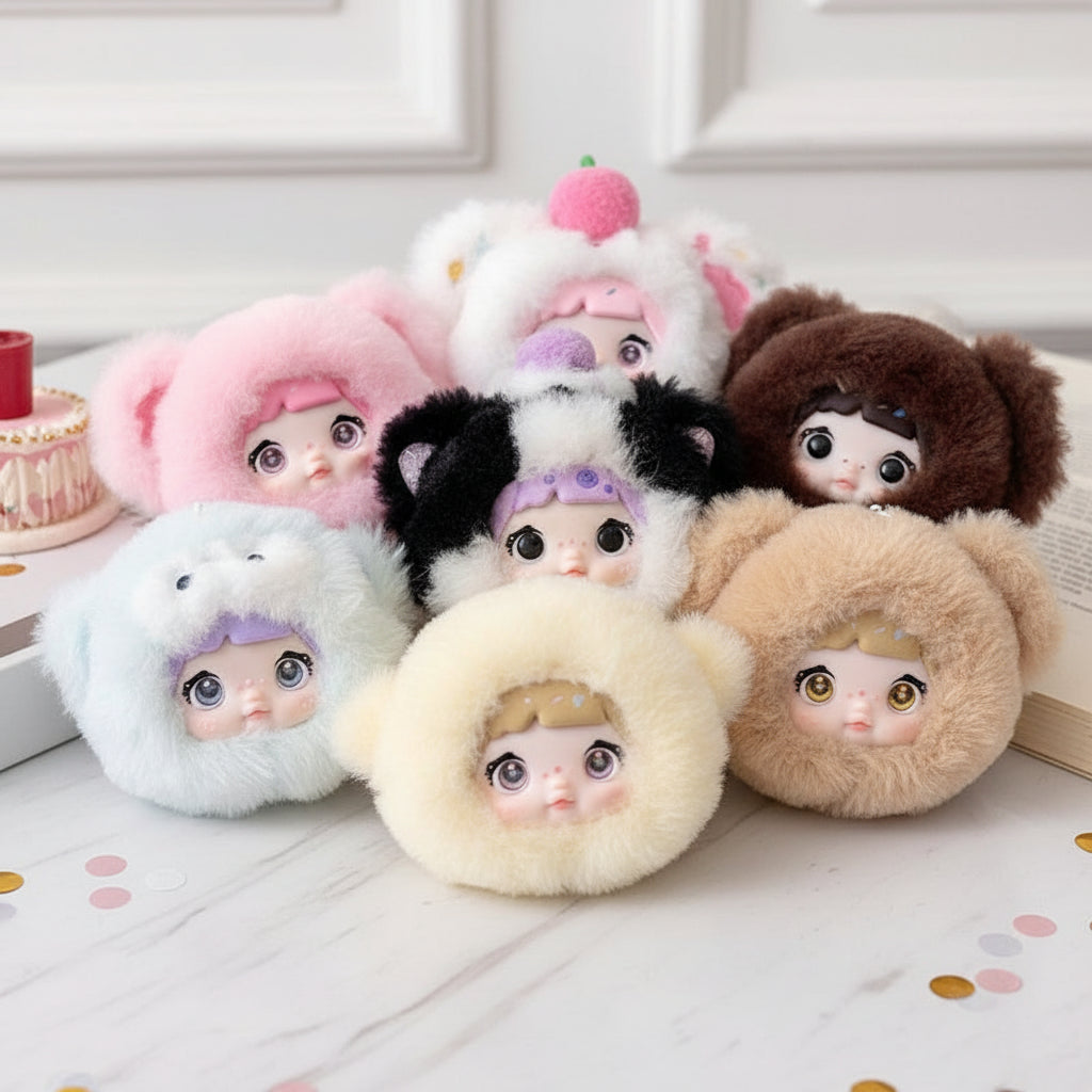 NOMMI Nuomi Er Baby Sweetheart Bunny Blind Box – Cute Vinyl Doll Toy (V8/V9 Series)