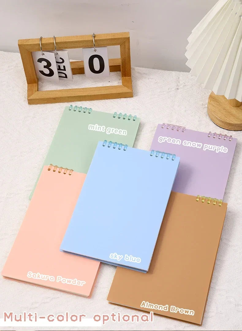 A5 Spiral Loose-Leaf Notebook – 60 Sheets Thick Lined Pages