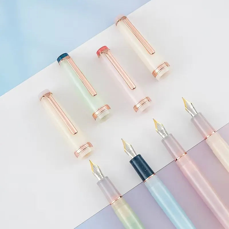 JINHAO 82 Fountain Pen – 2026 Macaron Colors Rose Gold Clip