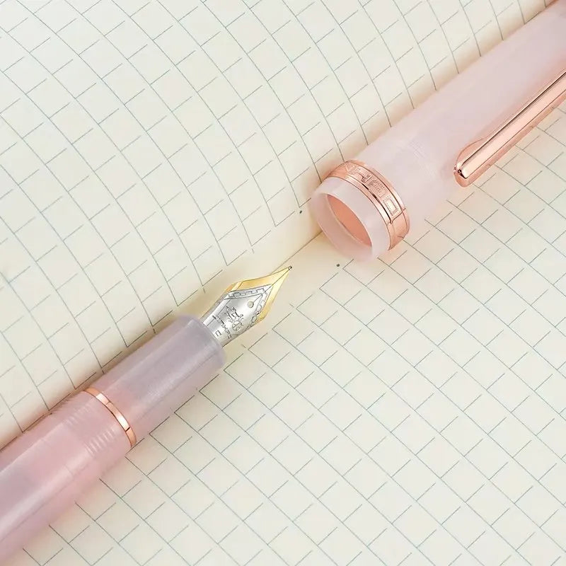 JINHAO 82 Fountain Pen – 2026 Macaron Colors Rose Gold Clip