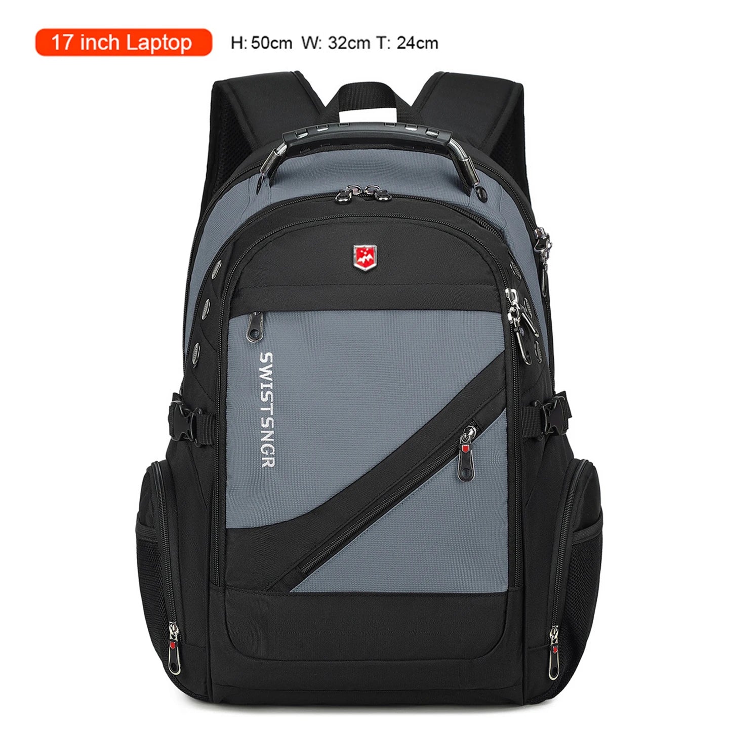Waterproof Laptop Backpack – 17/20 Inch Travel & School Bag for Men & Women