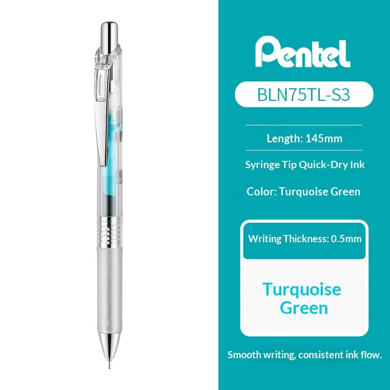 Pentel EnerGel Retractable Gel Pens – Assorted Colors, Quick-Dry Ink
