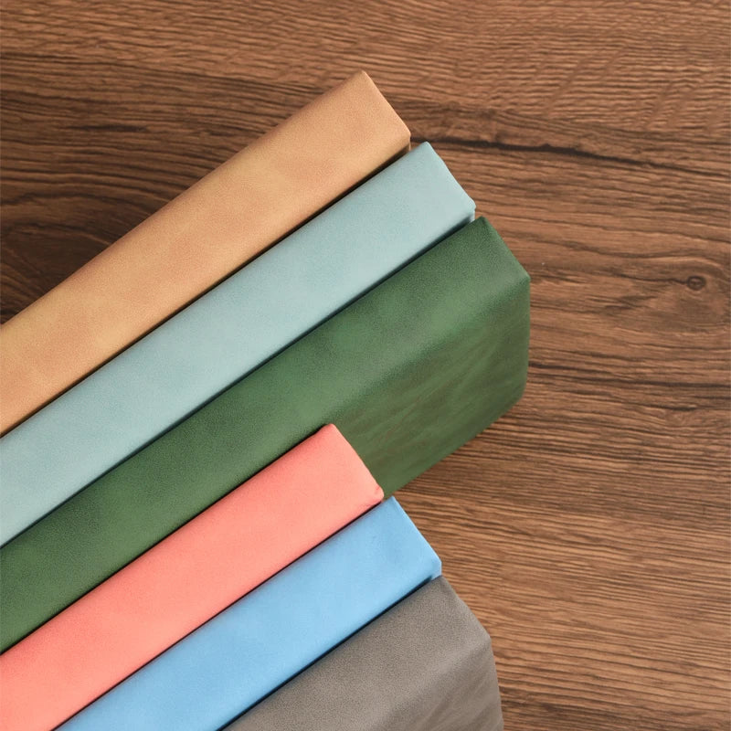 A5 Leather Notebook – 200 Pages Soft Cover with Bookmark