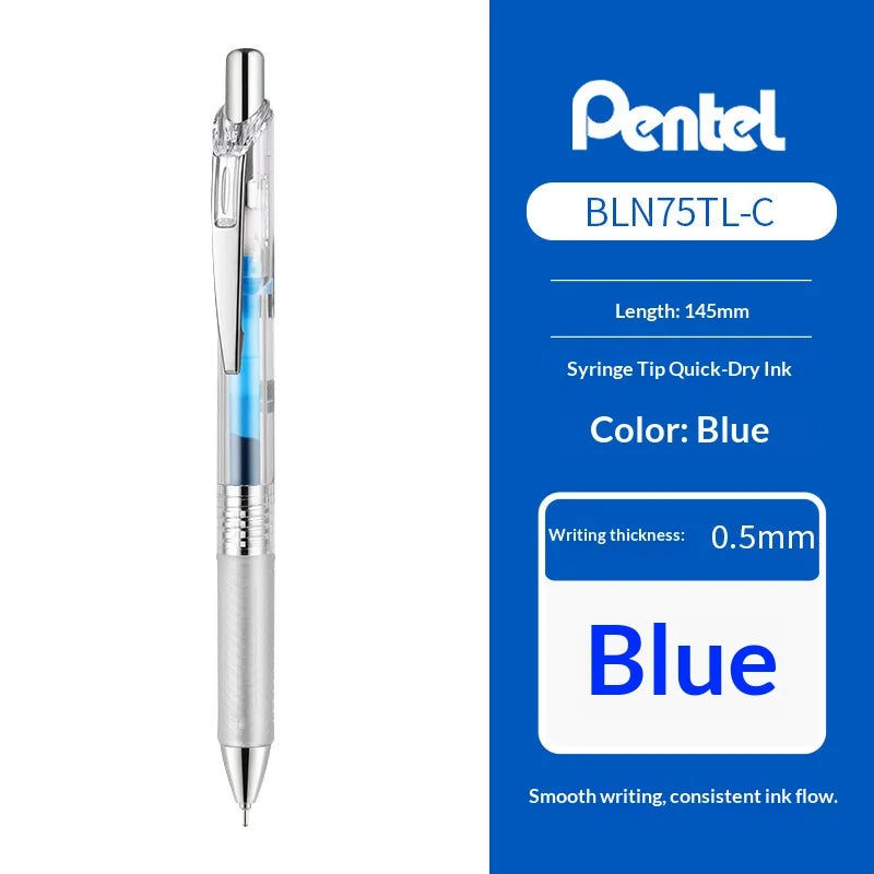 Pentel EnerGel Retractable Gel Pens – Assorted Colors, Quick-Dry Ink