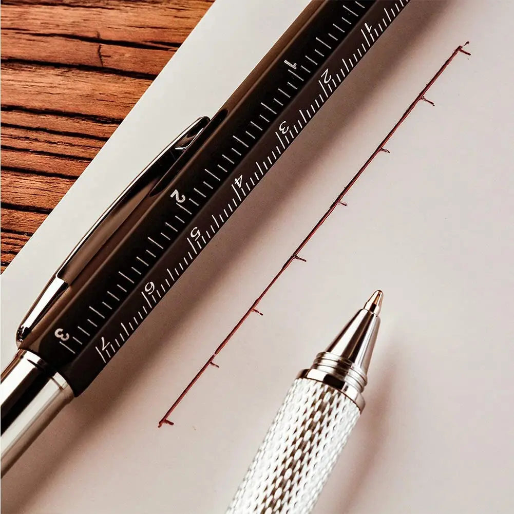 7-in-1 Multifunctional Pen – Stylus, Screwdriver, Ruler & More