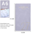 A6 2027 Portable Daily Planner – 365 Days with Bookmark & Index
