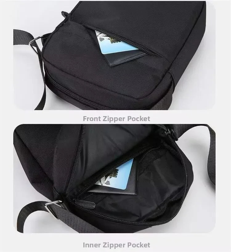 Soccer Six Seven Crossbody Bag – Unisex Canvas Messenger Bag