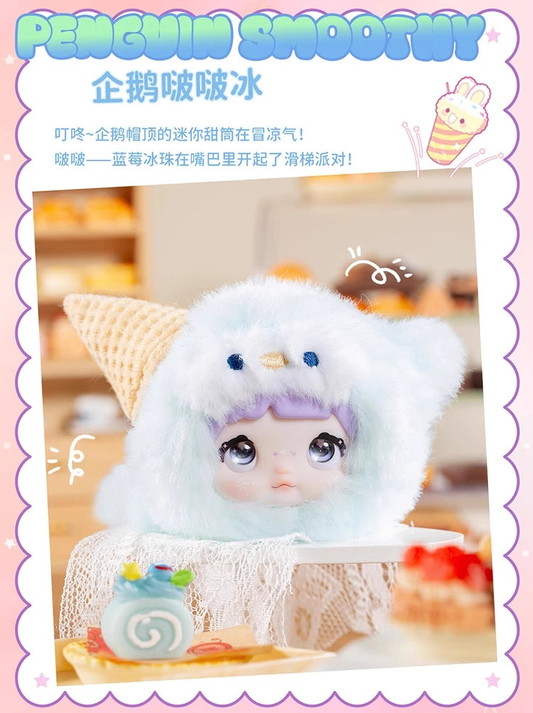 NOMMI Nuomi Er Baby Sweetheart Bunny Blind Box – Cute Vinyl Doll Toy (V8/V9 Series)