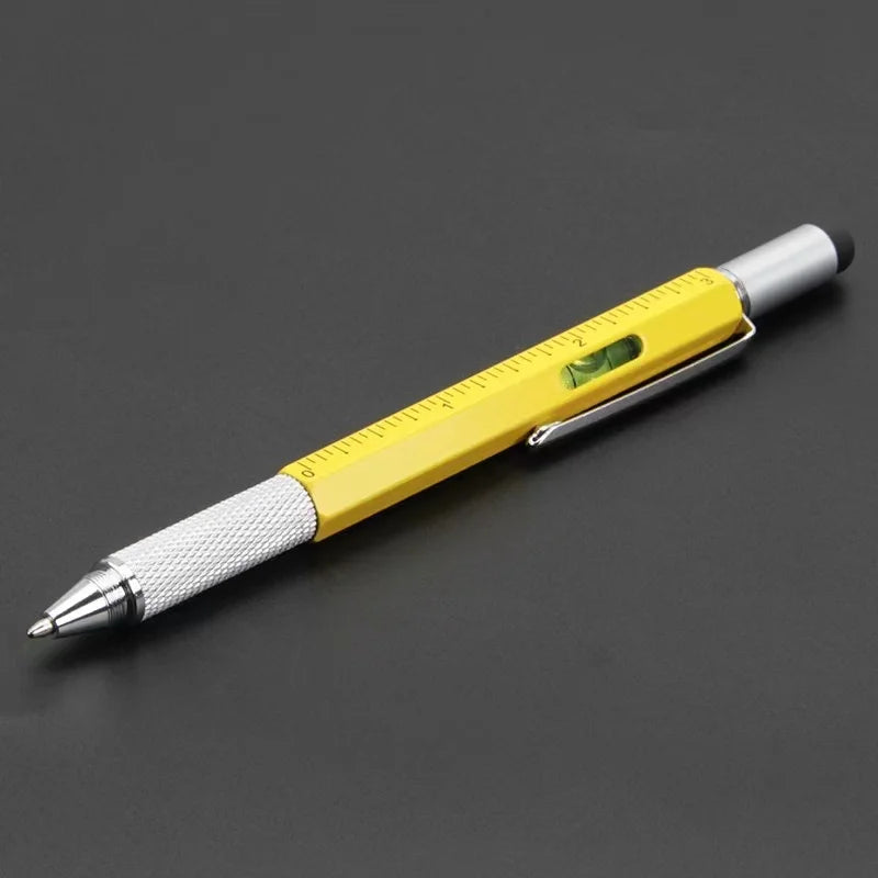 7-in-1 Multifunctional Pen – Stylus, Screwdriver, Ruler & More