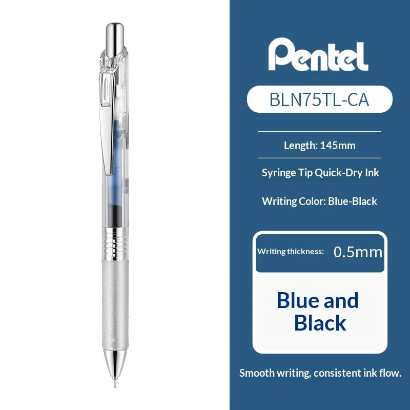 Pentel EnerGel Retractable Gel Pens – Assorted Colors, Quick-Dry Ink