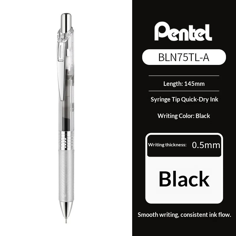 Pentel EnerGel Retractable Gel Pens – Assorted Colors, Quick-Dry Ink