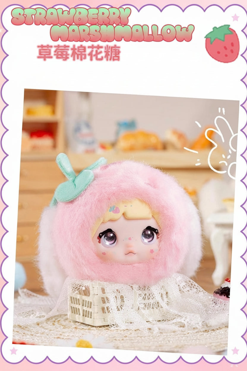 NOMMI Nuomi Er Baby Sweetheart Bunny Blind Box – Cute Vinyl Doll Toy (V8/V9 Series)